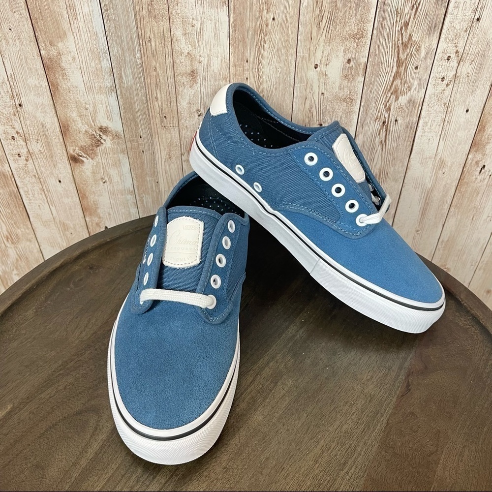 Vans Chima Ferguson Pro (Blue Ashes/True White) Sneaker Size 8 Women